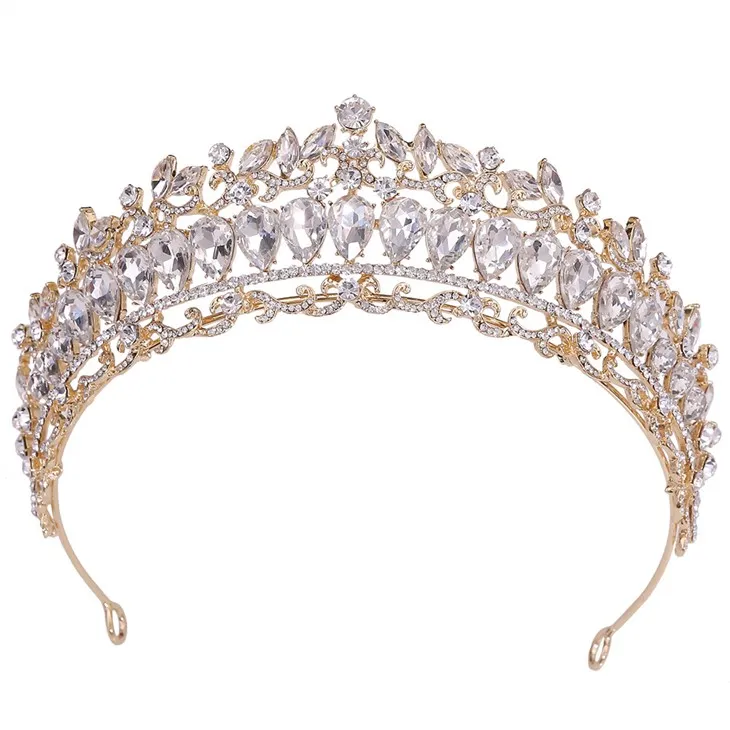 Najpopularnija kruna za vjenčane djevojke Crystal Tiara Headband
